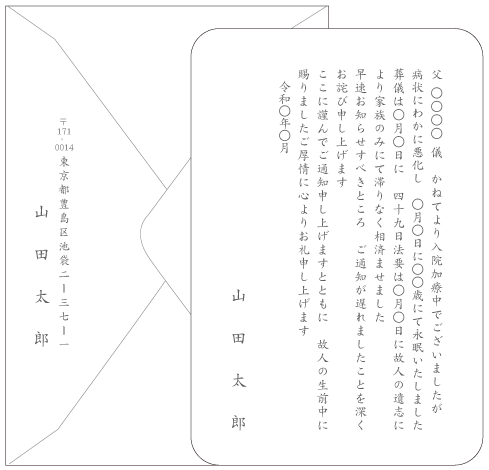 ���S�ʒm�f�U�C���e���v���[�g�i�����t���J�[�h���A��j����#23